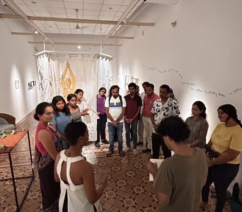 Walkthroughs of the installation 